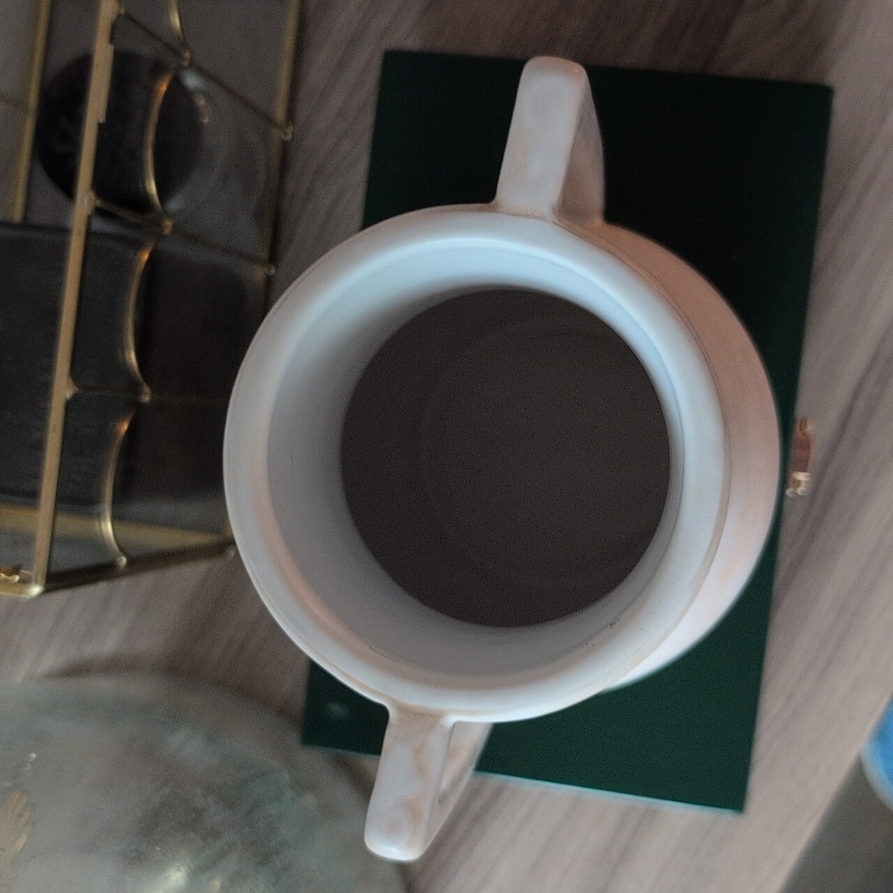Threshold Cream Ceramic Vase With Handles - Picture 3 of 3